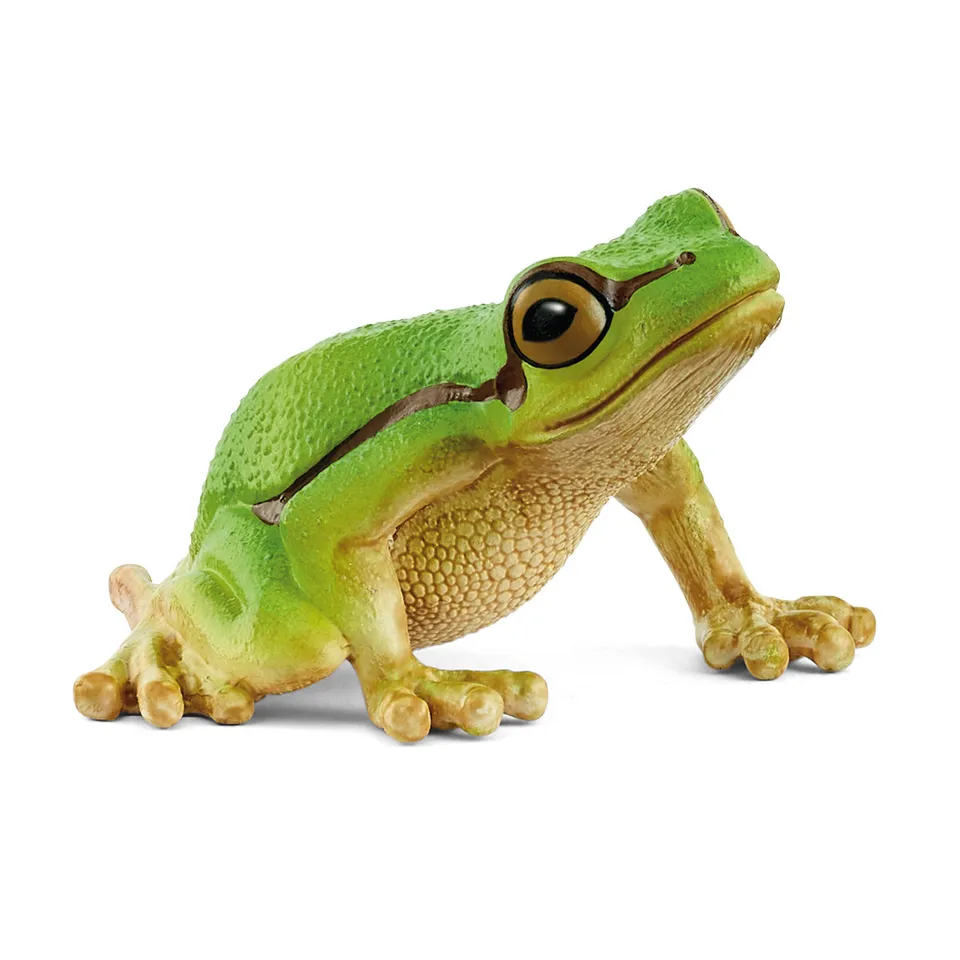 Schleich Wild Life Raganella europea rana verde realistica