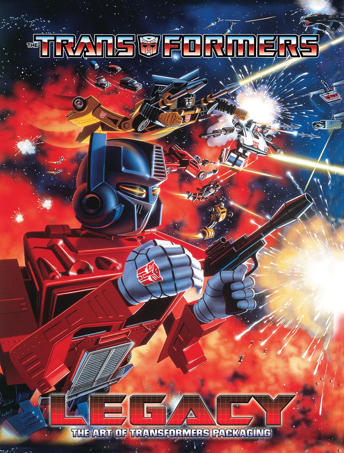 Transformers Legacy Art of Packaging libro illustrato inglese