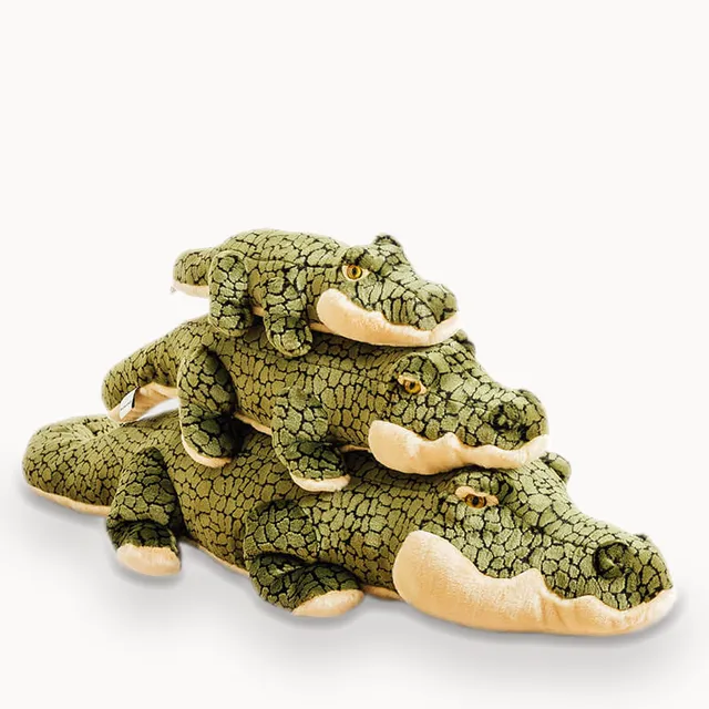 La Pelucherie Jungle Coccodrillo Balthazar 42 cm