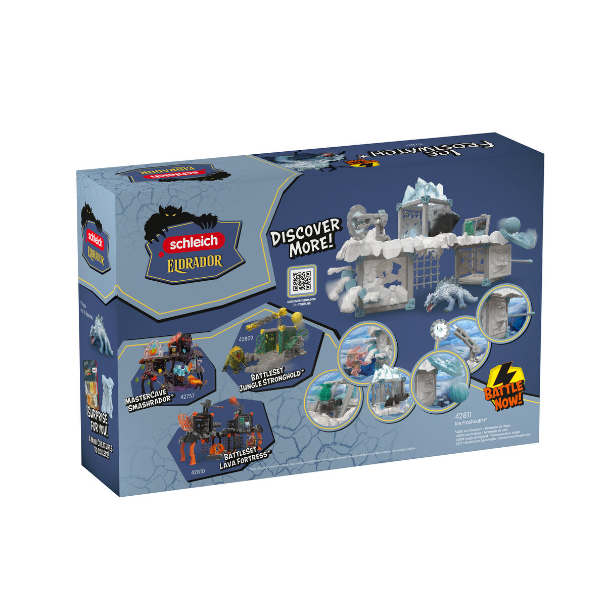 Schleich Eldrador Ice Frostwatch 42811 playset posto guardia ghiaccio