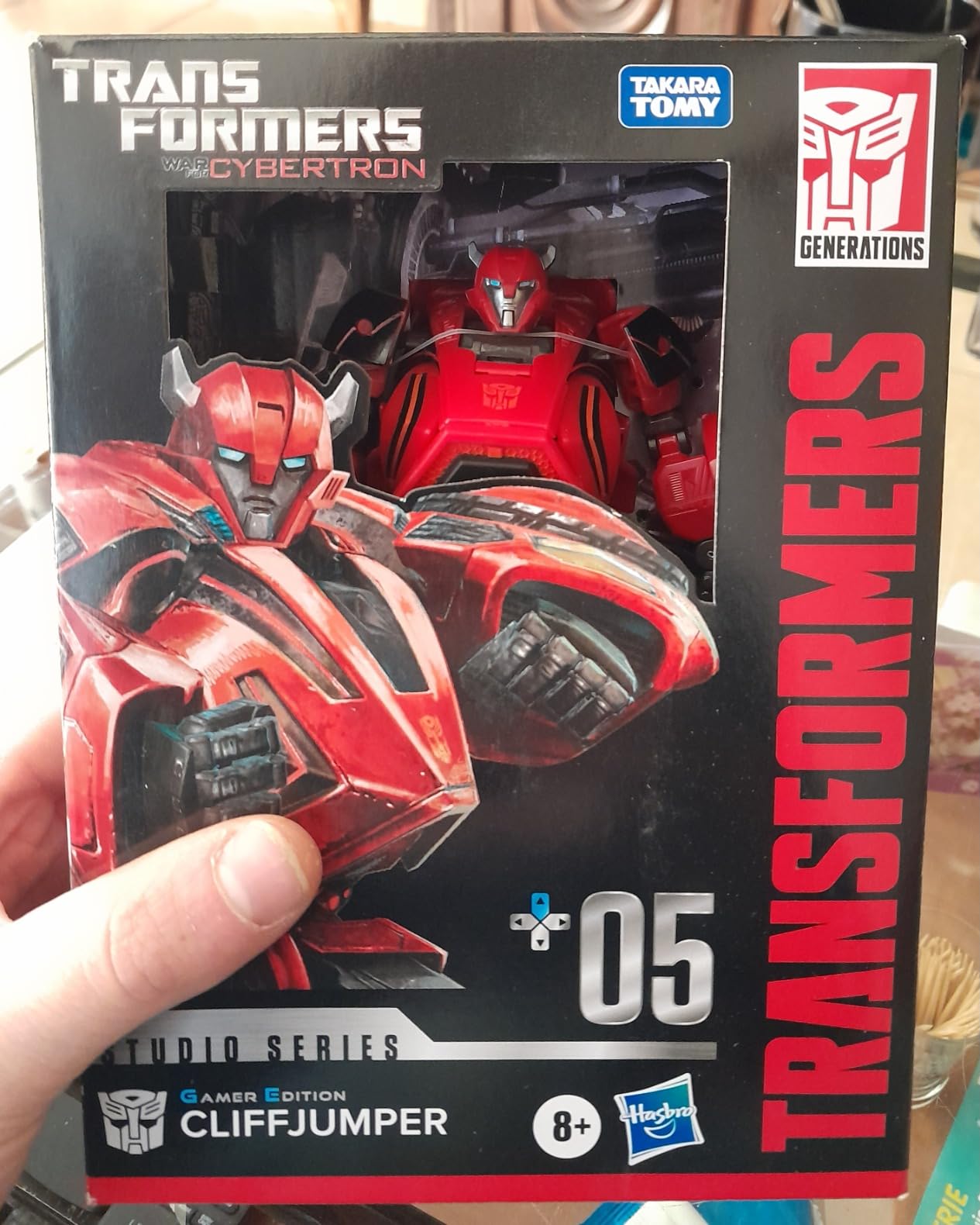 Transformers Studio Series Cliffjumper Gamer 05 action 11cm