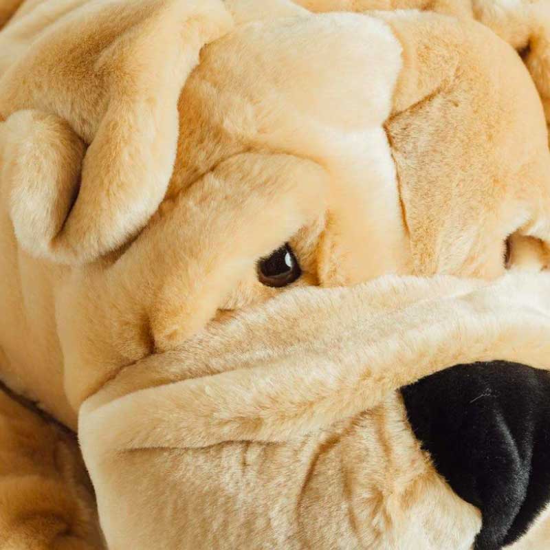 La Pelucherie Dogs Cane Hector peluche 20 cm shar-pei