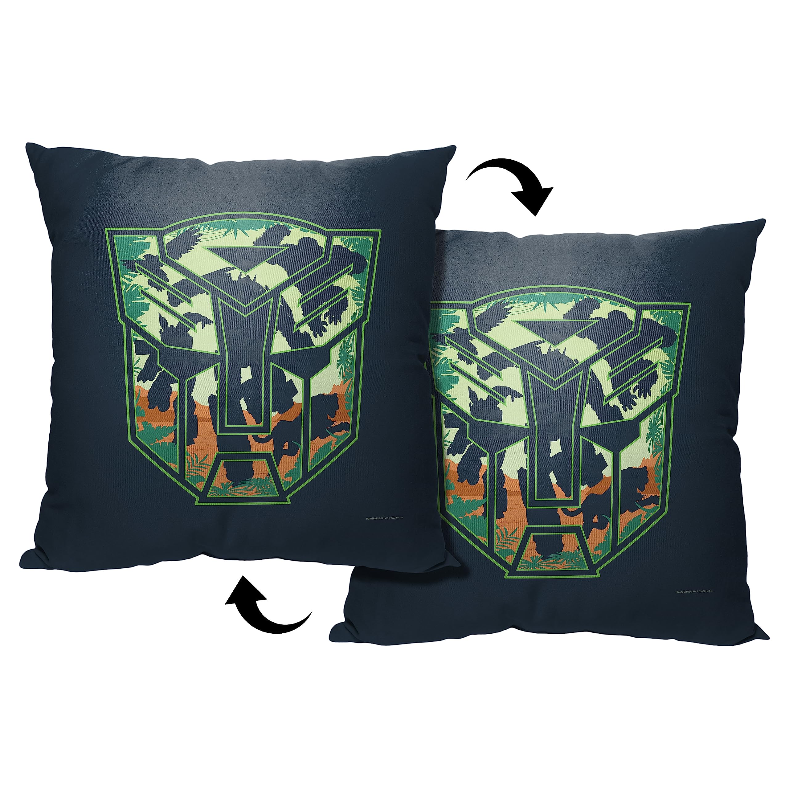Transformers srotolabile cuscino 45,7x45,7 cm poliestere