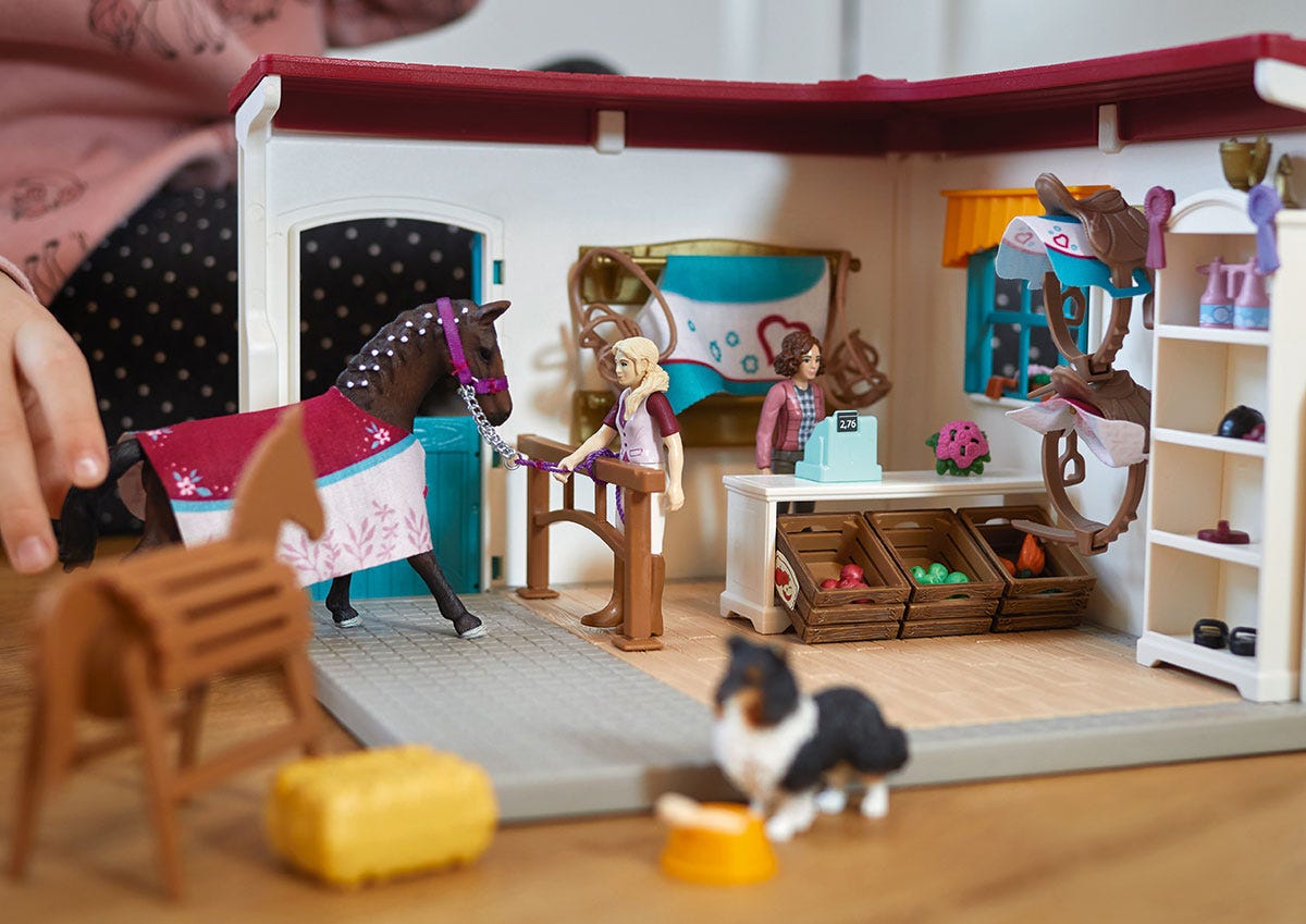 Schleich HORSE CLUB Negozio per cavallerizzi playset 42568