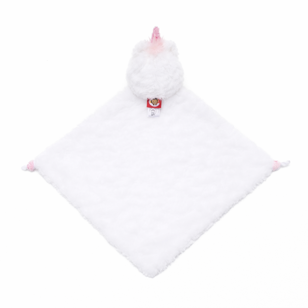 Cubbies Blankies Unicorn Blankie dou dou unicorno fatto a mano