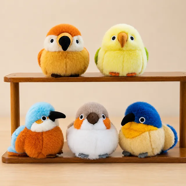 ToyalFriends More Animals portachiavi peluche uccello 11 cm
