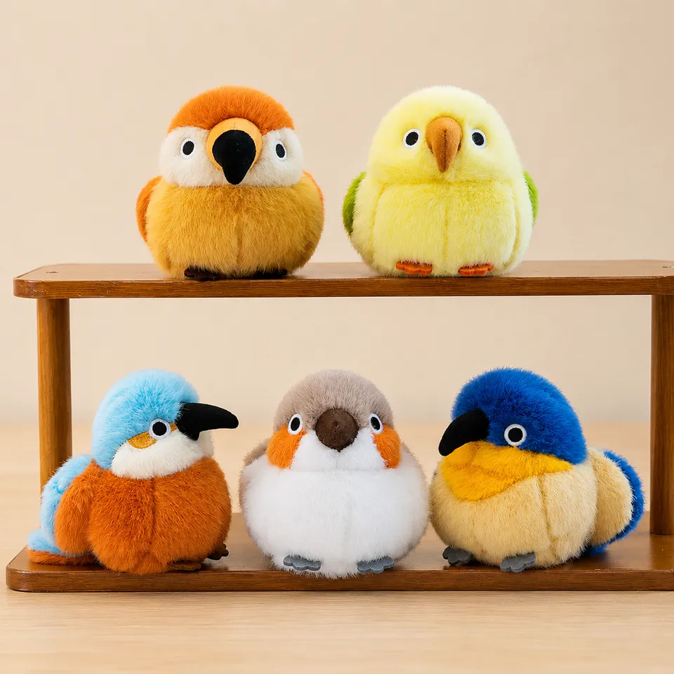 ToyalFriends More Animals portachiavi peluche uccello 11 cm