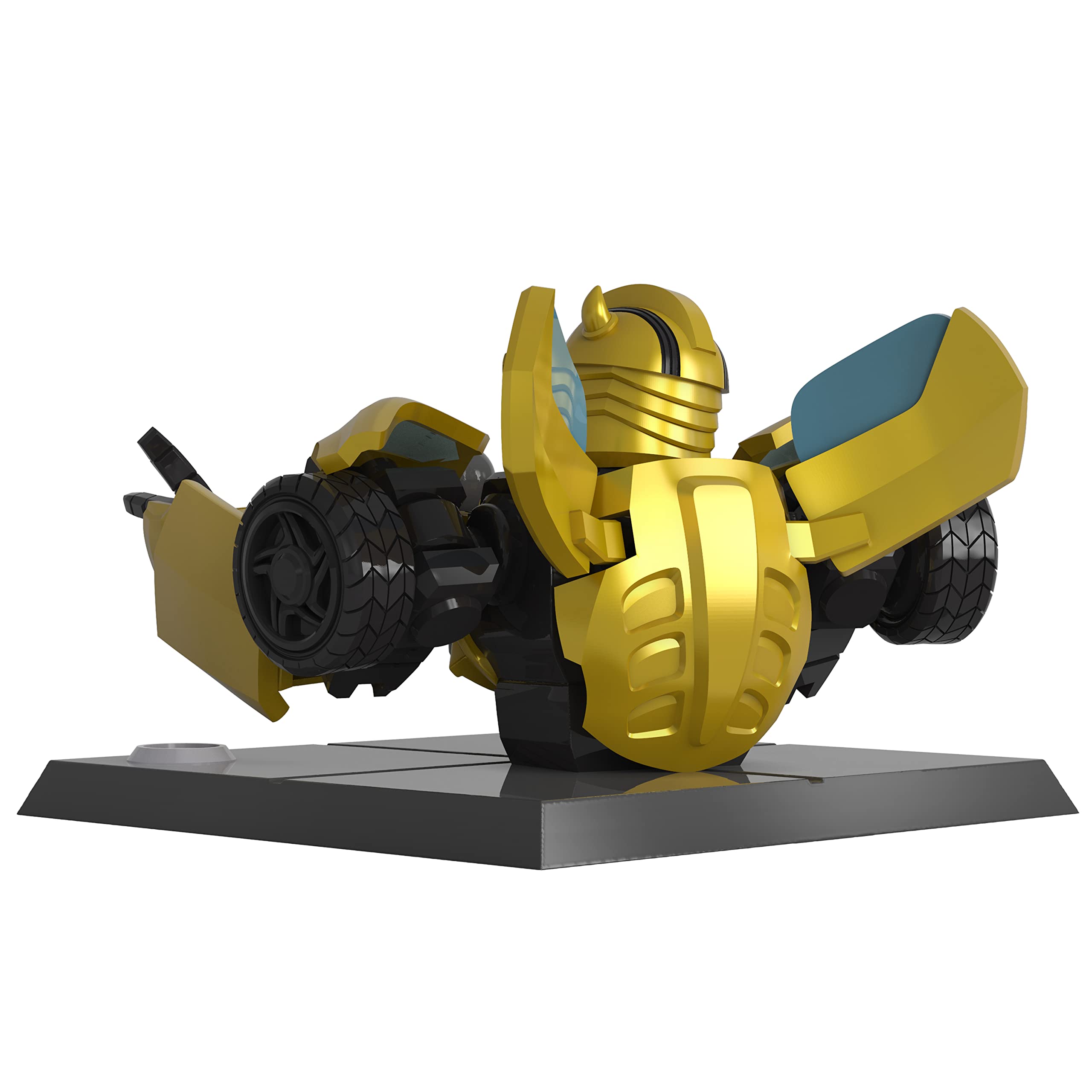 Transformers Bumblebee Emcee statua vinile 20 cm Quiccs oro