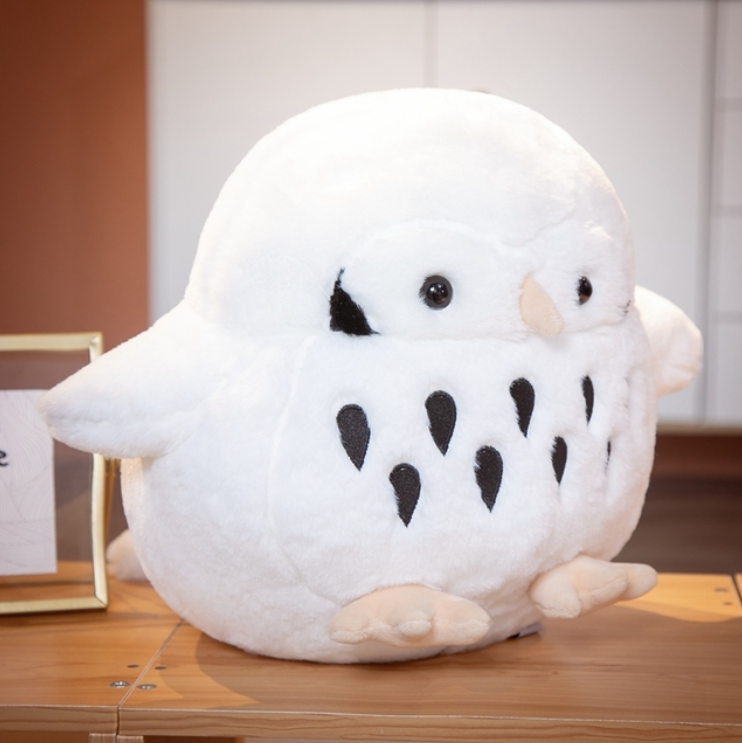 ToyalFriends More Animals gufo peluche 35-38cm grigio morbido