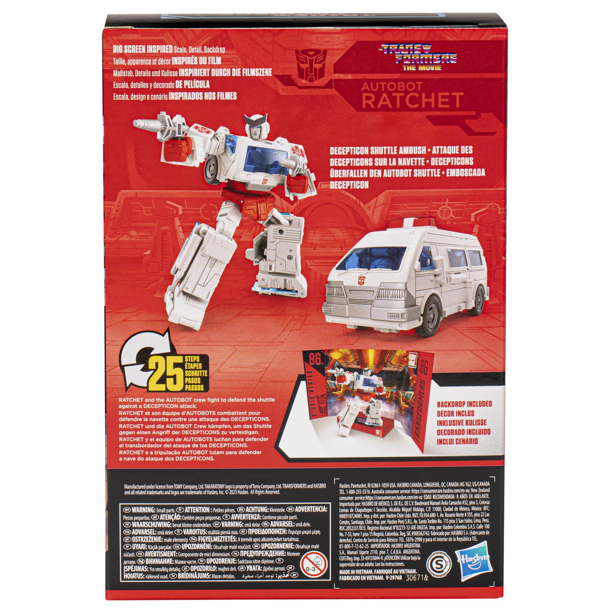 Transformers Studio Series 86-23 Ratchet action figure 16,5 cm