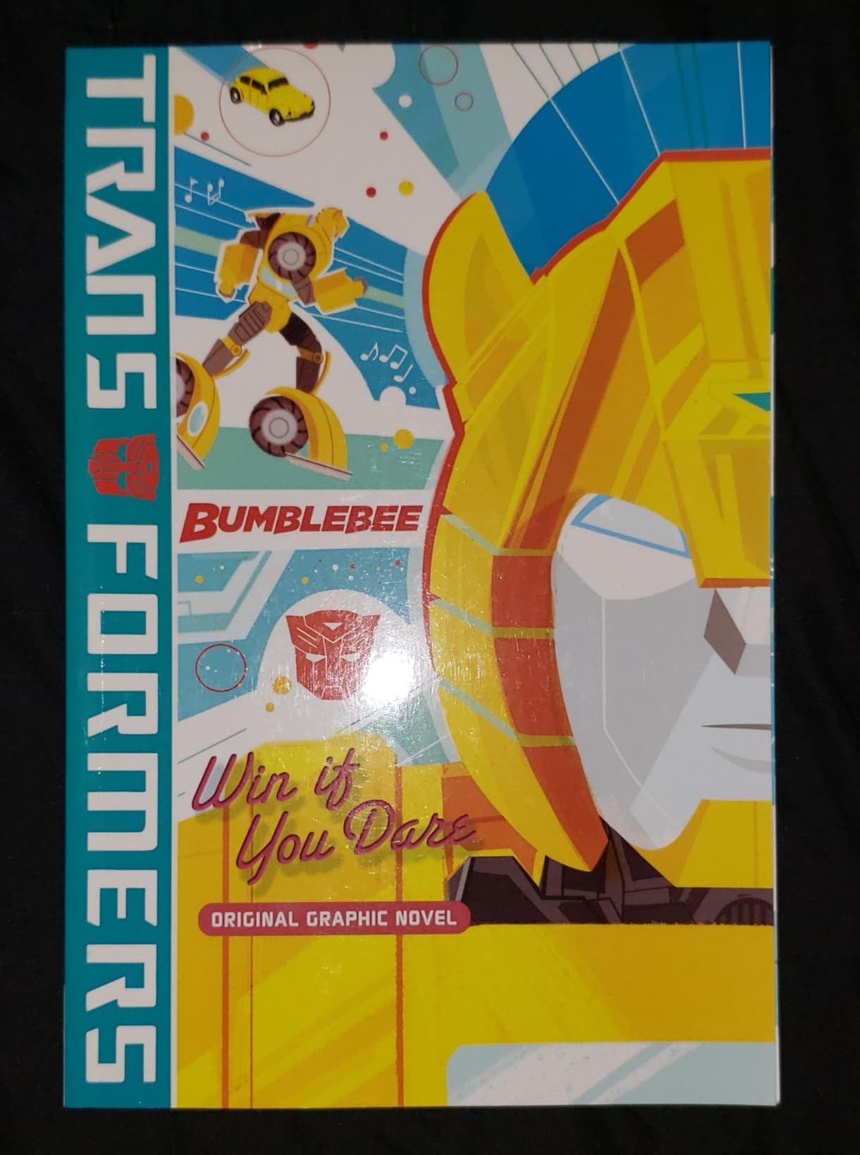 Transformers Bumblebee Win If You Dare libro fumetto inglese