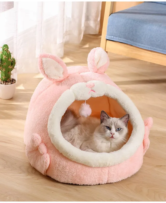 ToyalFriends Pet Beds Cuccia Coniglio M rosa per gatti morbida