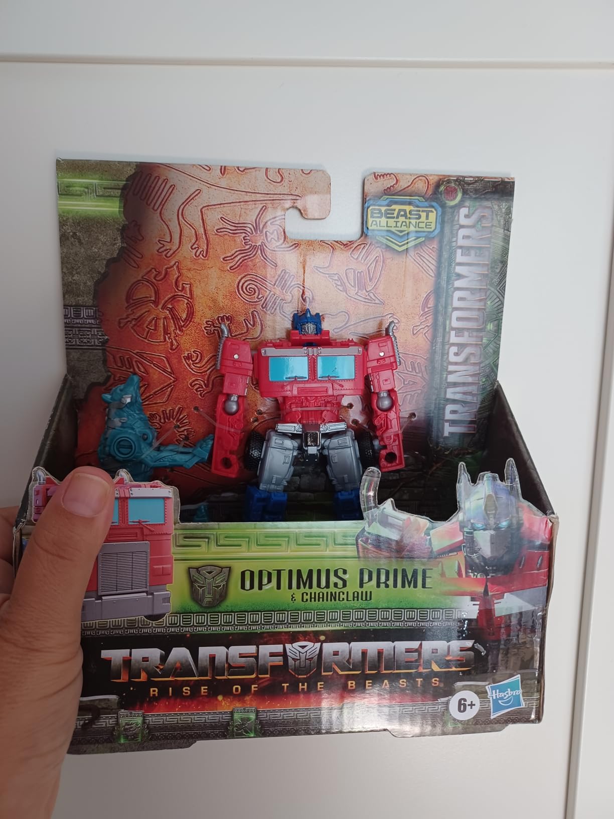 Transformers Rise of the Beasts Weaponizers Optimus Prime Chainclaw pack 2pz