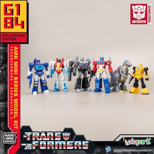 Transformers G1 action figure set 6 pezzi 12 cm
