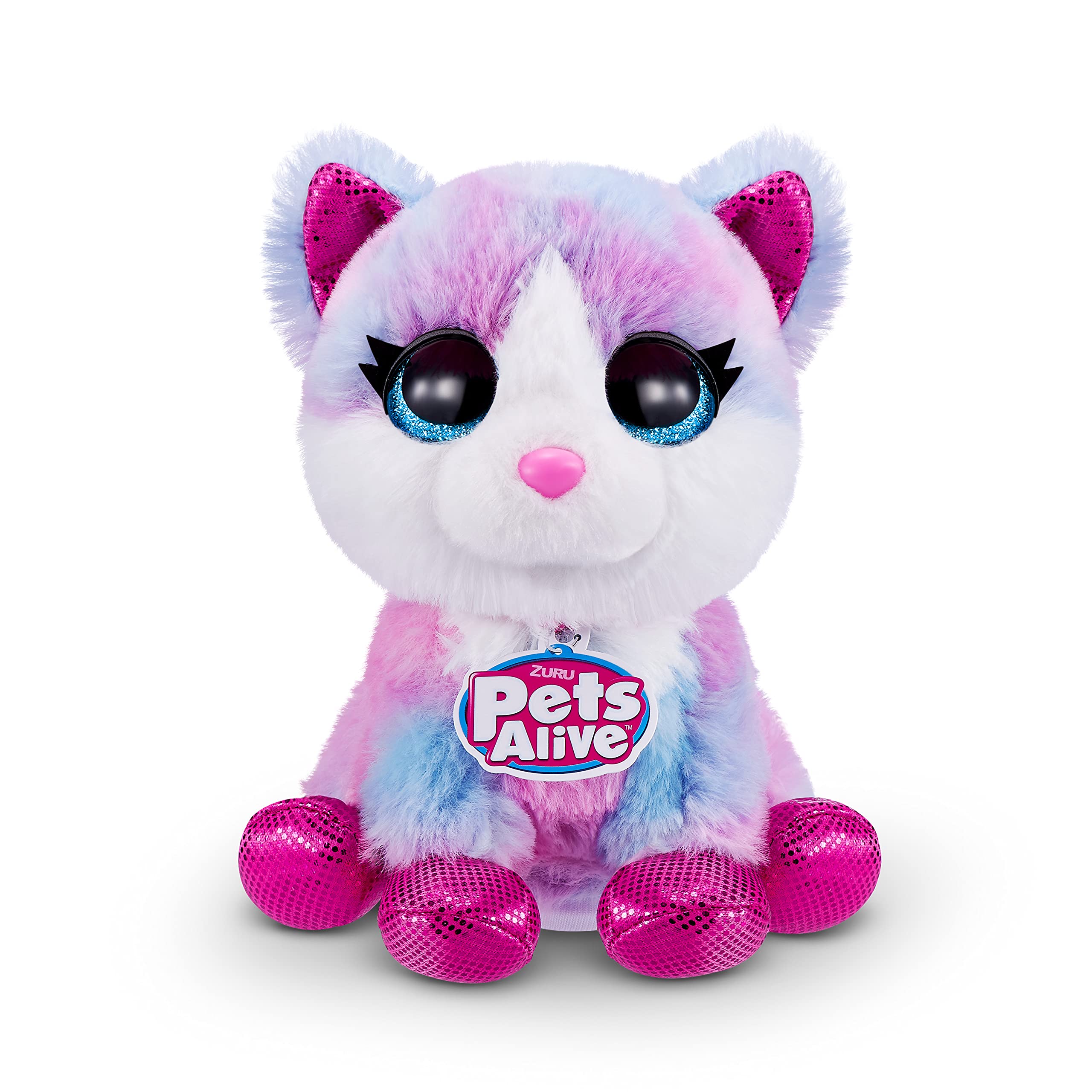 Pets Alive Pet Shop Surprise Gattino Serie 2 peluche parla e ripeti