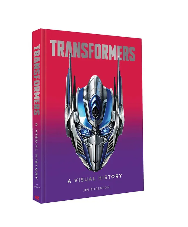 Transformers A Visual History libro illustrato storia cartonato