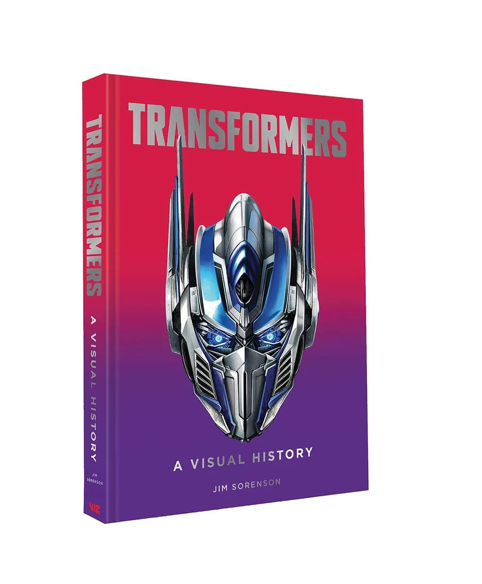 Transformers A Visual History libro illustrato storia cartonato