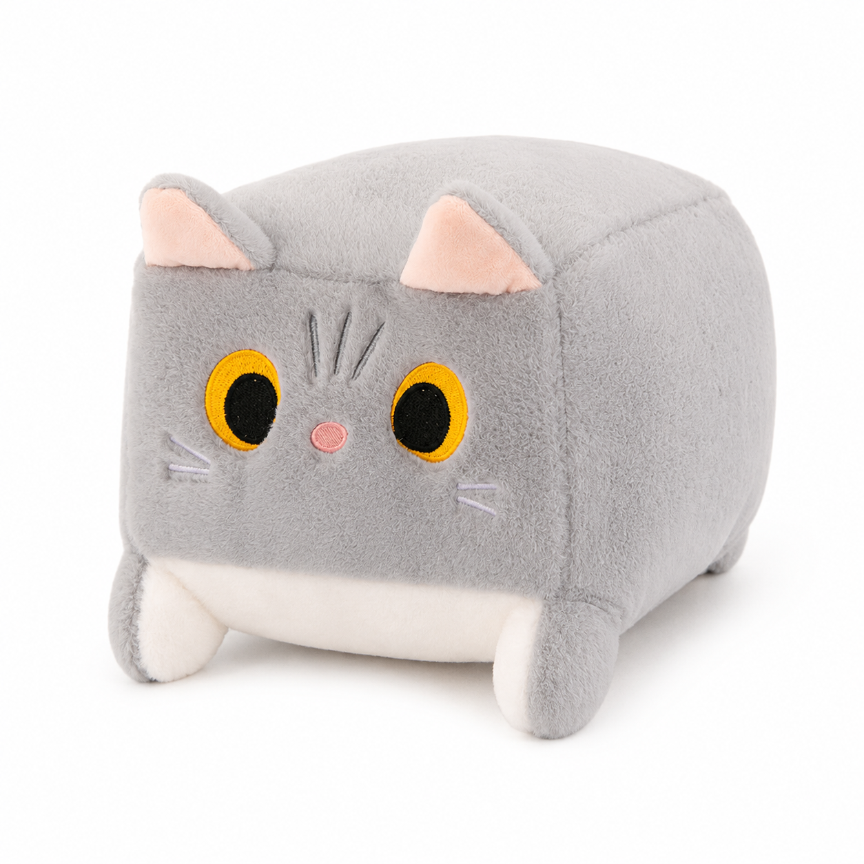 ToyalFriends Cats Gatto Cubo 20cm Peluche Nero Cuscino