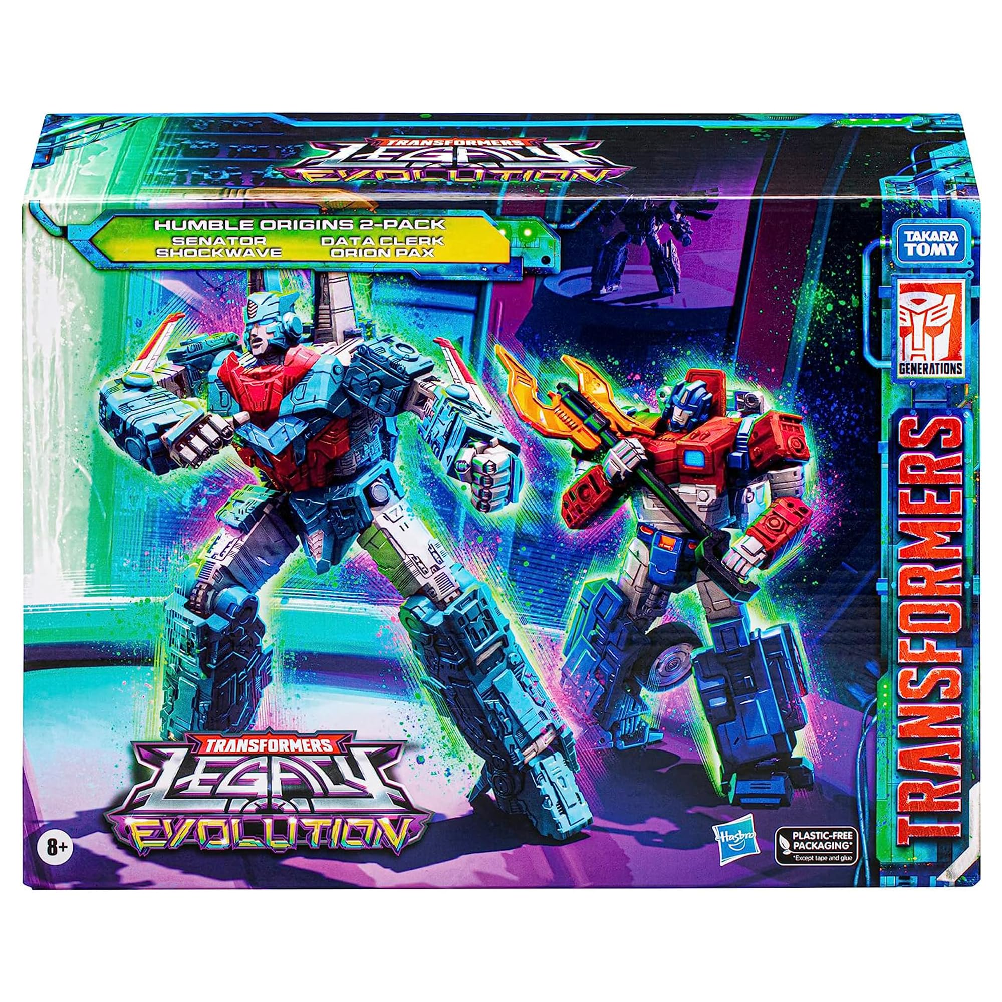Transformers Legacy Rise of Tyranny Megatron Ratbat 17,5 cm 2 pz