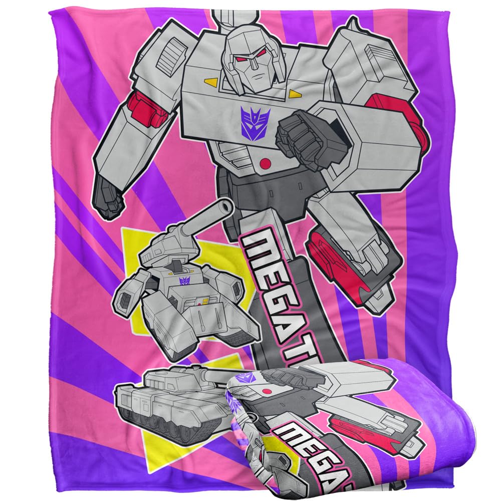 Transformers Sketchy Optimus e Bumblebee coperta pile 152x127 cm