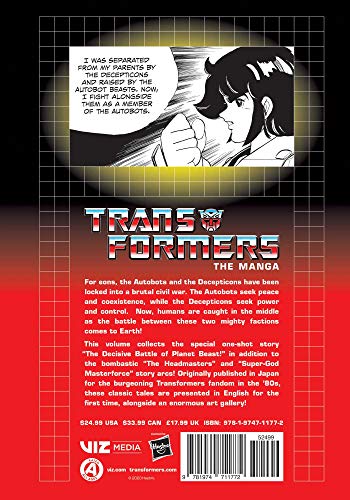 Transformers The Manga 2 fumetto manga volume 2