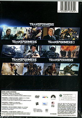 Transformers Collezione cofanetto 5 DVD saga film