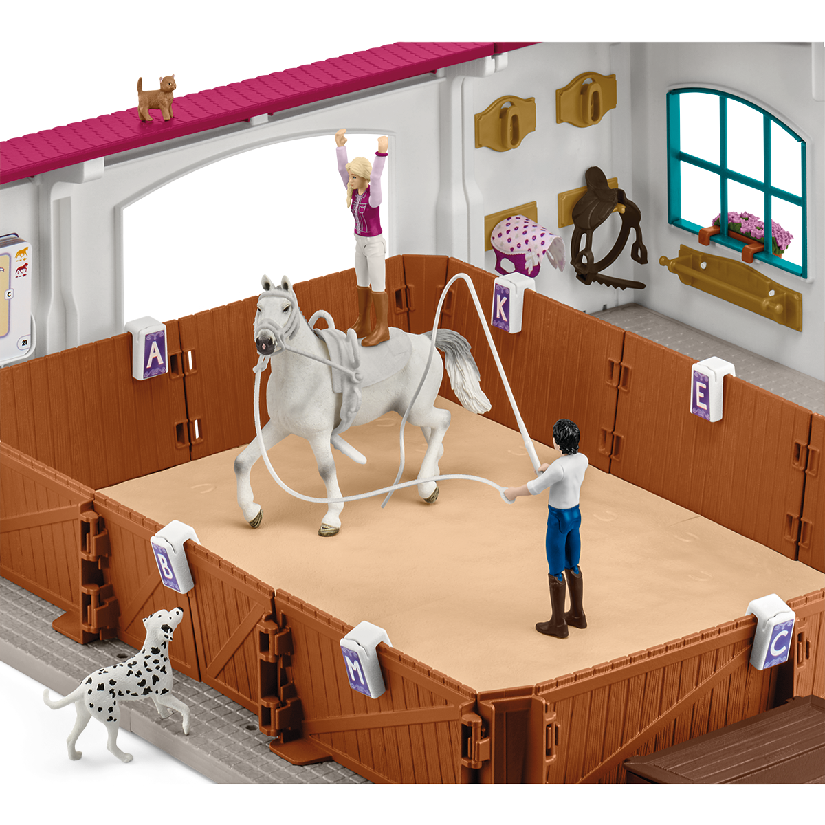 Schleich Horse Club Maneggio Peppertree 42639 playset cavalli