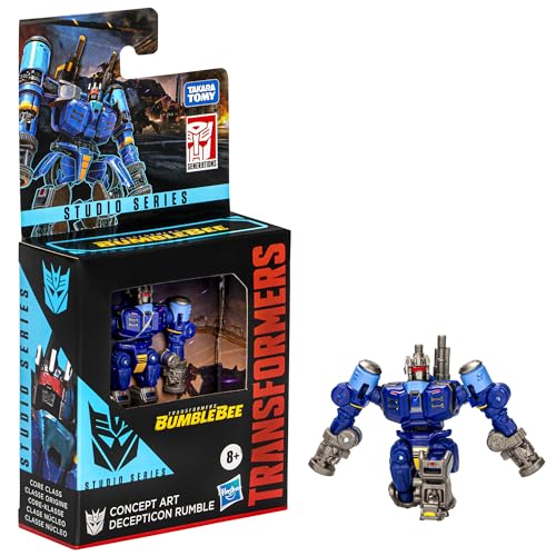 Transformers Studio Series Rumble action figure Core 8,5 cm cassetta