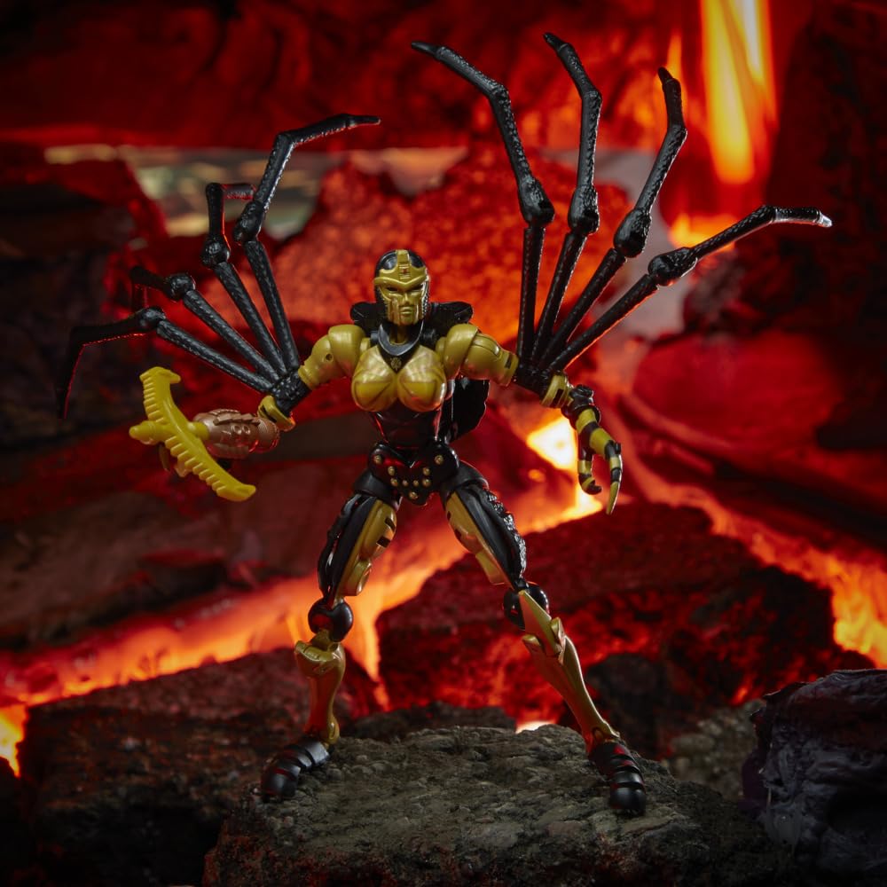 Transformers Kingdom WFC-K5 Blackarachnia action figure 14 cm ragno
