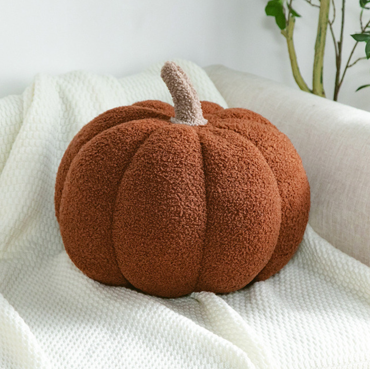 ToyalFriends More Animals zucca cuscino peluche 18cm bianco