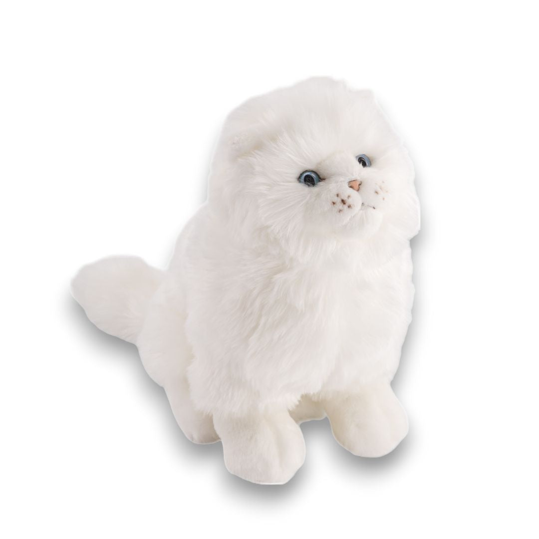 La Pelucherie Cats Oscar gatto peluche 20 cm bianco
