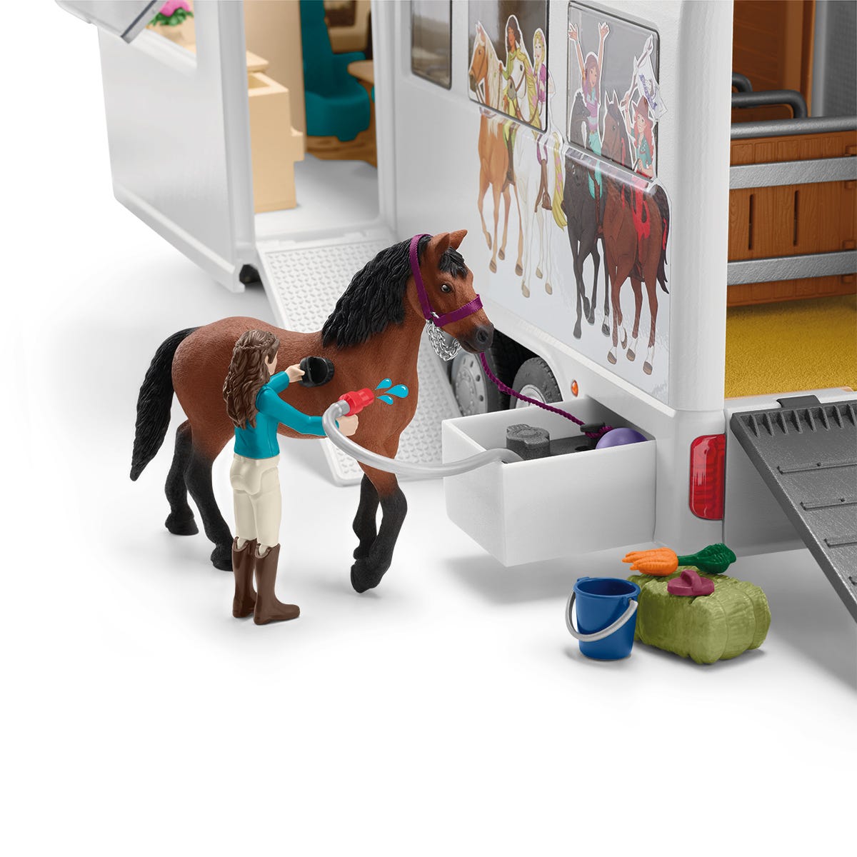 Schleich Horse Club Van Trasporto Cavalli Playset 42619 Lisa
