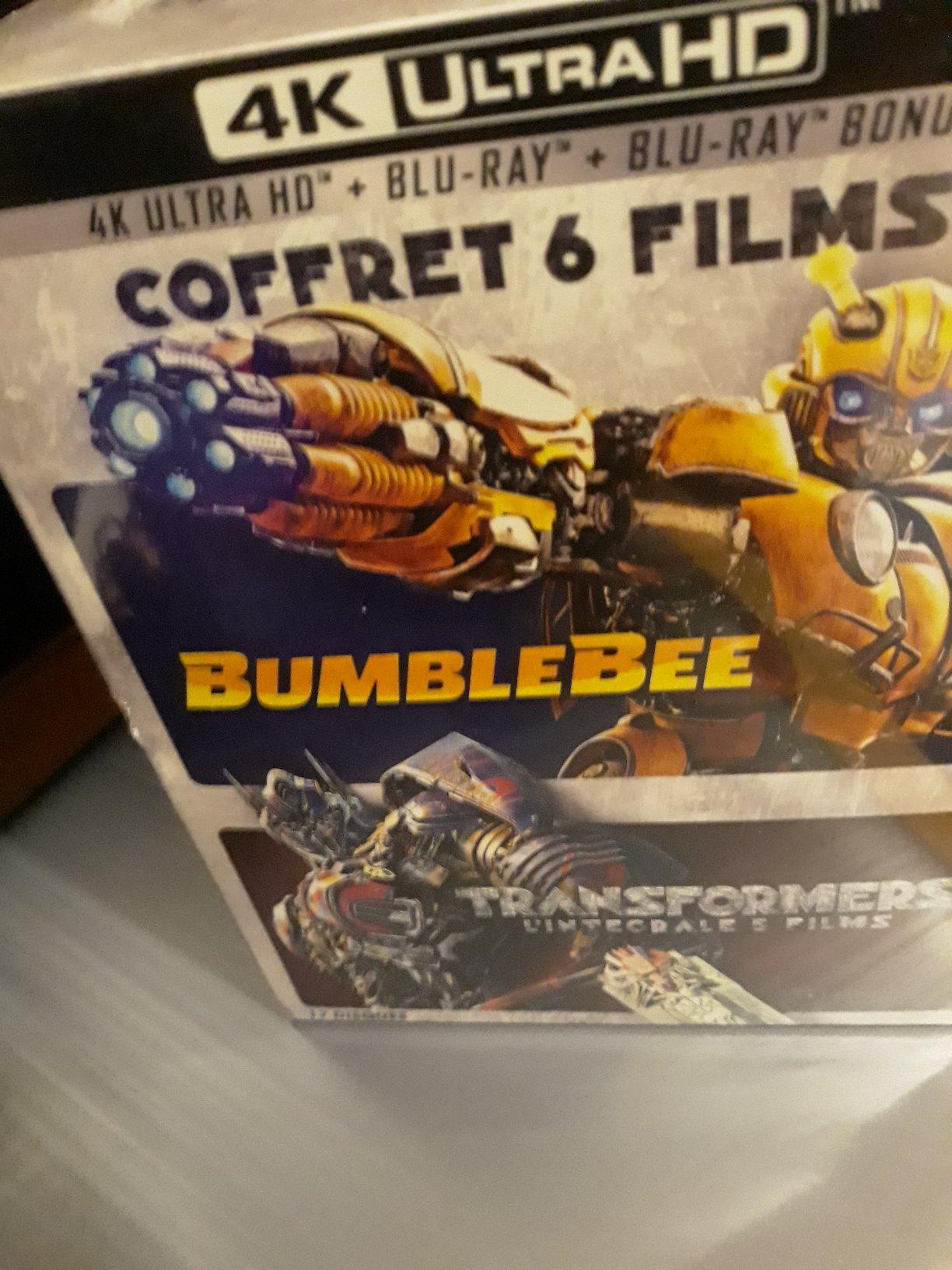 Transformers Integrale 5 Films Blu-Ray cofanetto 5 film