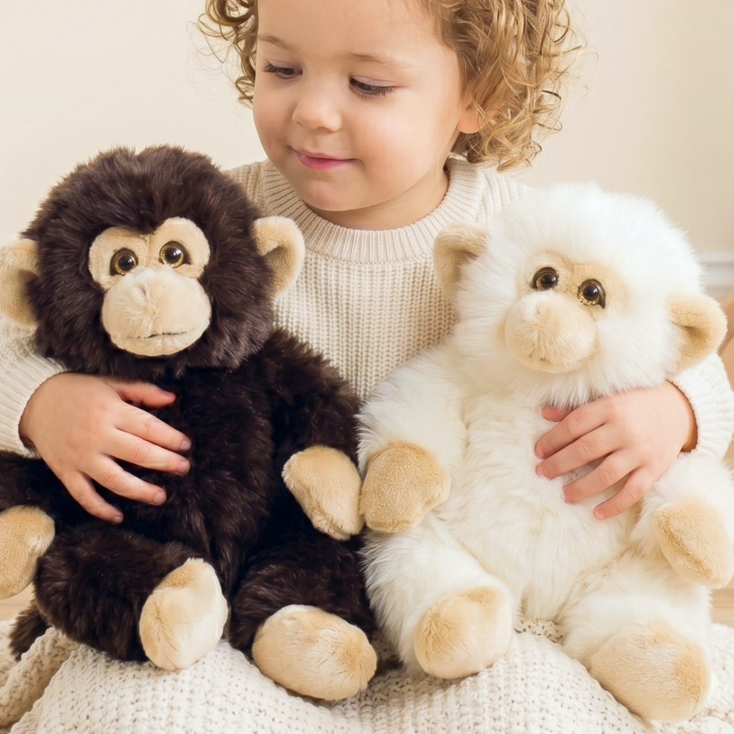 La Pelucherie Jungle Scimmia Marcel peluche 55cm