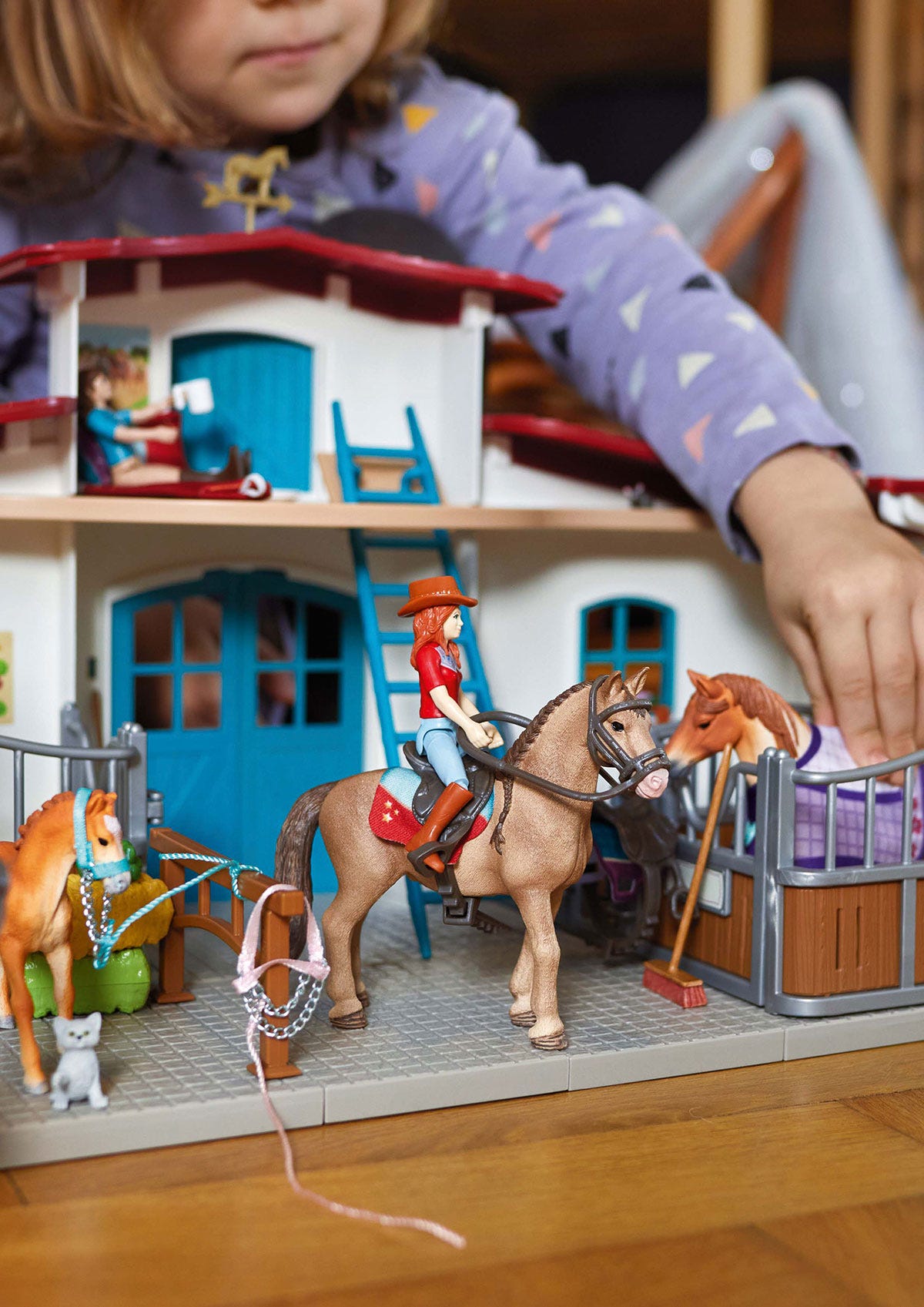 Schleich HORSE CLUB Maneggio 42567 set scuderia cavalli