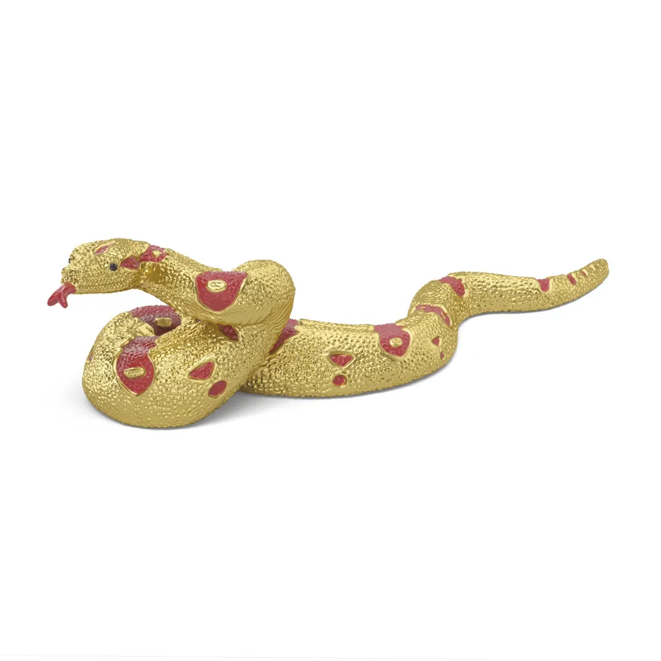 Schleich Wild Life Lunar New Year Snake serpente dorato collezione
