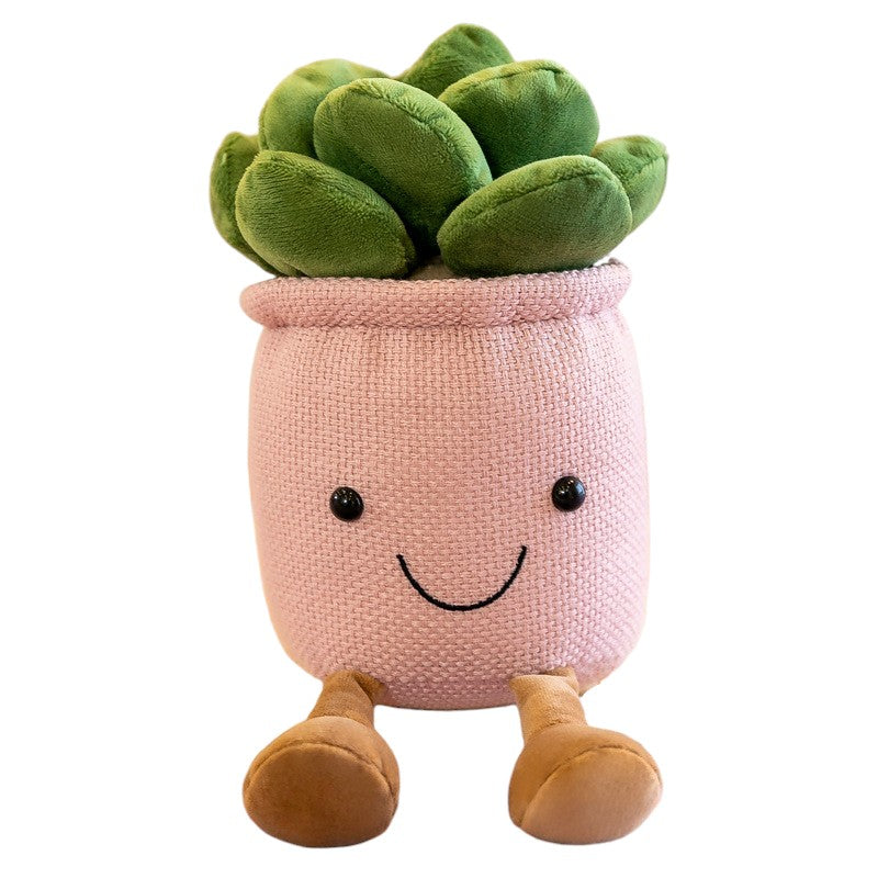 ToyalFriends Flower & Plant succulenta peluche 25cm blu