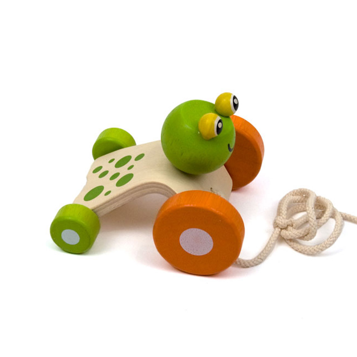 Kreativa Racers Jumping Frog gioco trainabile legno rana