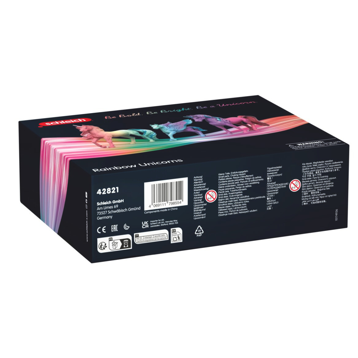 Schleich Bayala Unicorni Arcobaleno 42821 Figura Unicorno