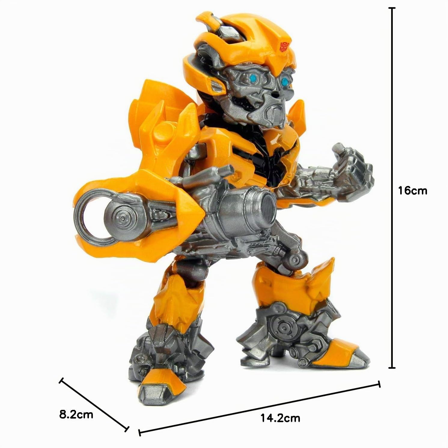 Transformers Bumblebee statuetta die-cast 10 cm gialla