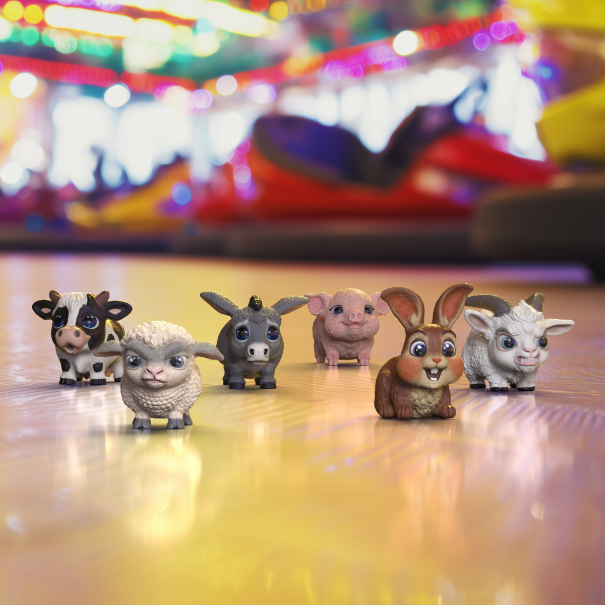 Schleich Mini Mates Serie 1 animaletti tascabili collezione