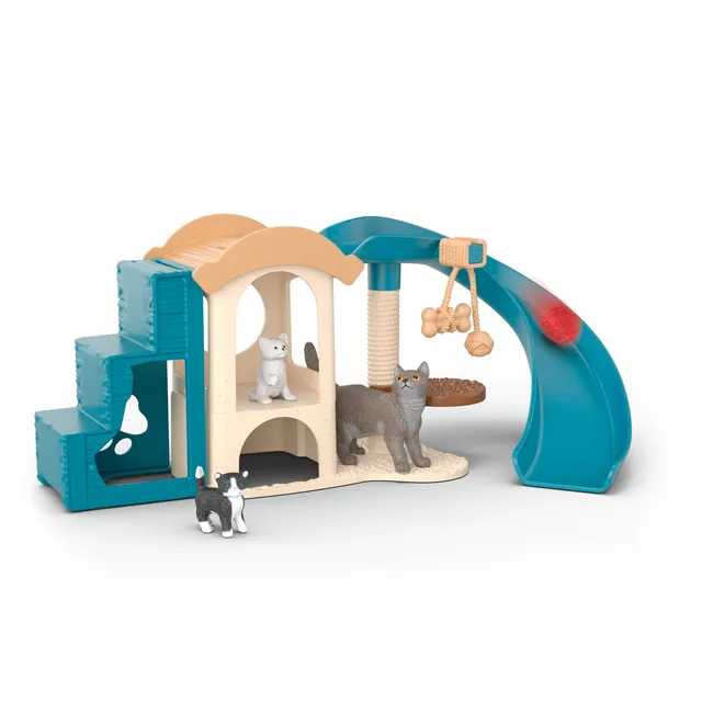 Schleich Farm World Divertimento gatti 42764 set tiragraffi