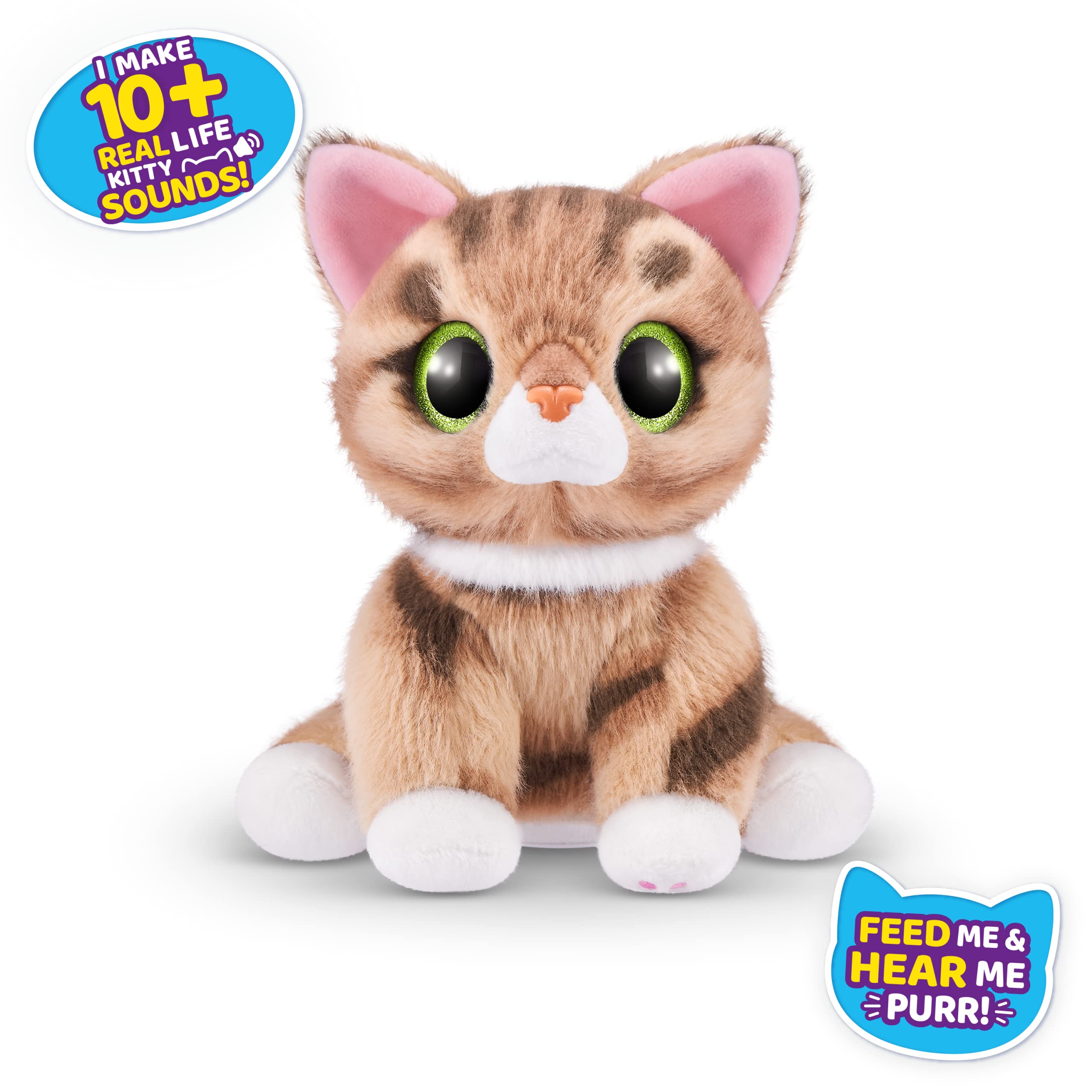 Pets Alive Smitten Kittens peluche gattino ginger interattivo