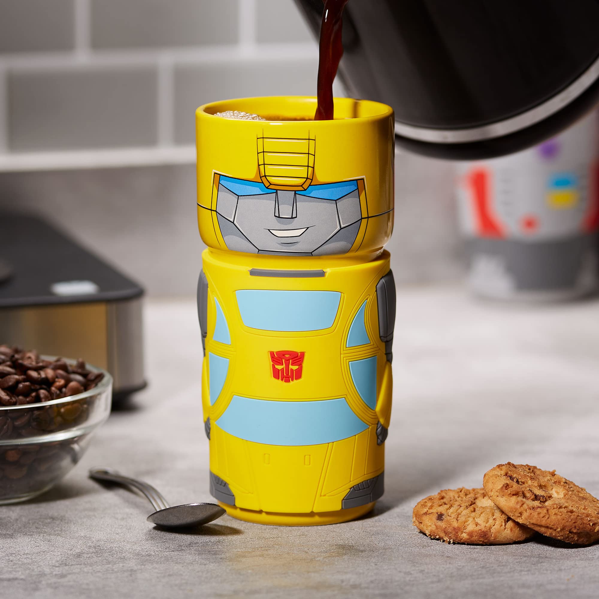 Transformers CosCups Bumblebee tazza ceramica 400 ml silicone