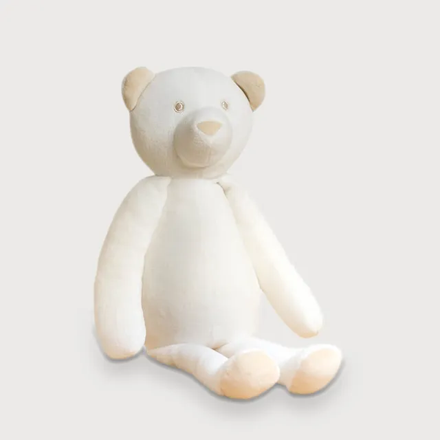 La Pelucherie First Bear Comforter orsacchiotto Small 36cm bianco