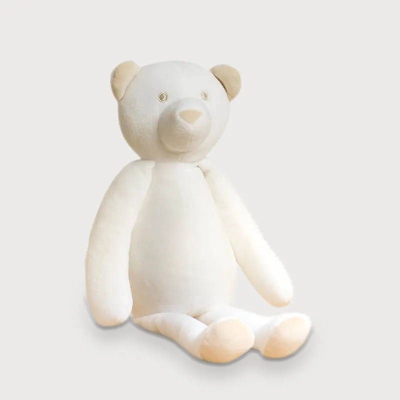 La Pelucherie First Bear Comforter orsacchiotto Small 36cm bianco
