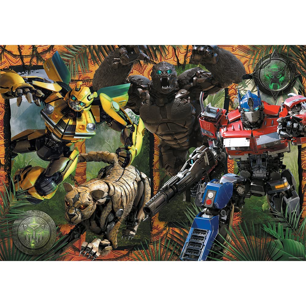 Transformers Rise of the Beasts Trefl puzzle 1000 pezzi 12 anni