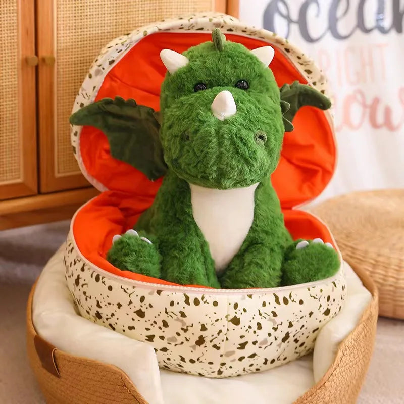 ToyalFriends Dinosaurs S 20cm peluche dinosauro con uovo 25cm cotone