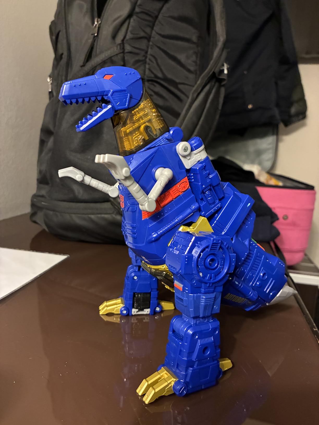 Transformers Age of the Primes Grimlock Leader 19 cm dinosauro