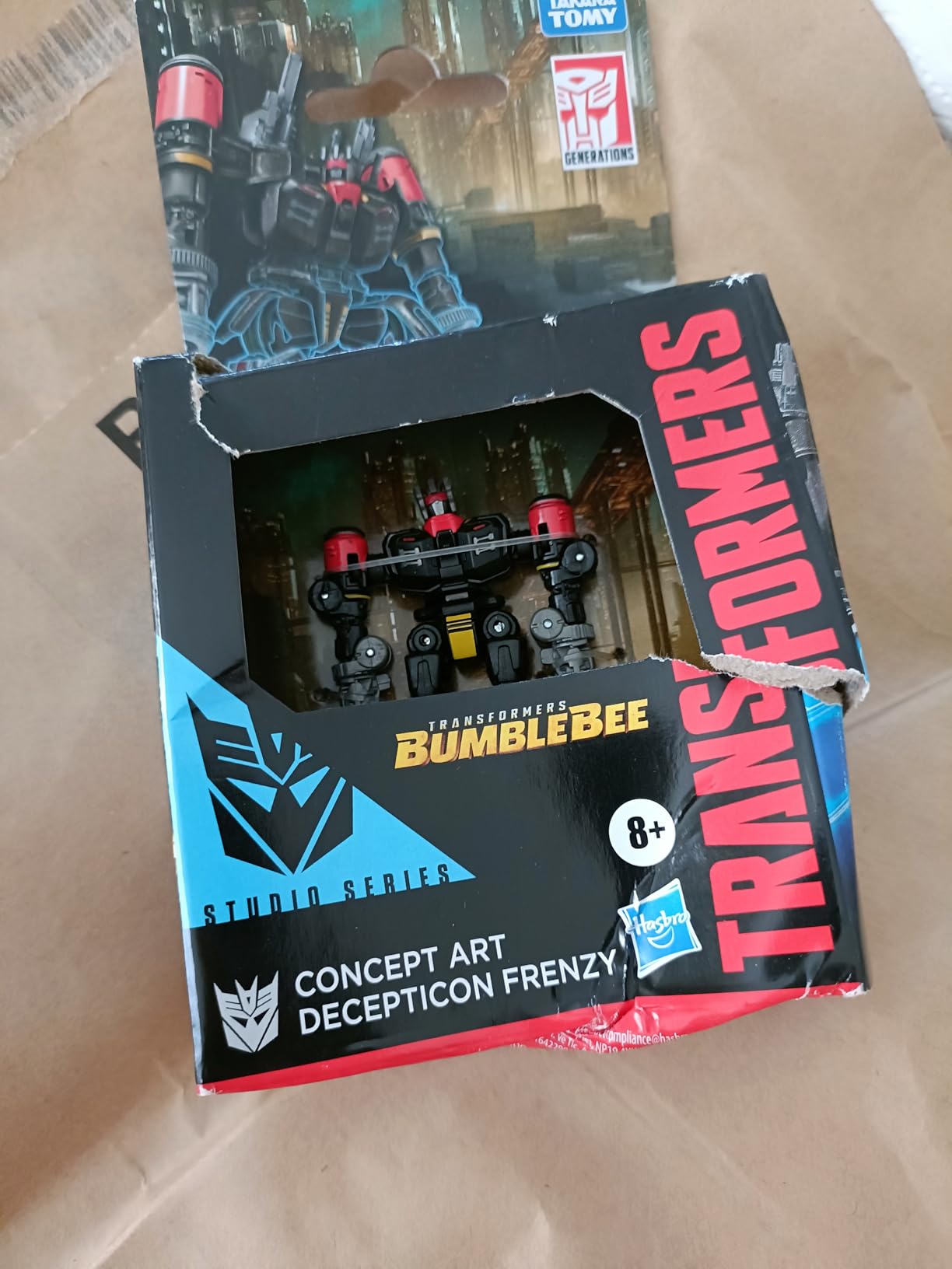 Transformers Studio Series Frenzy action figure Core 8,5 cm